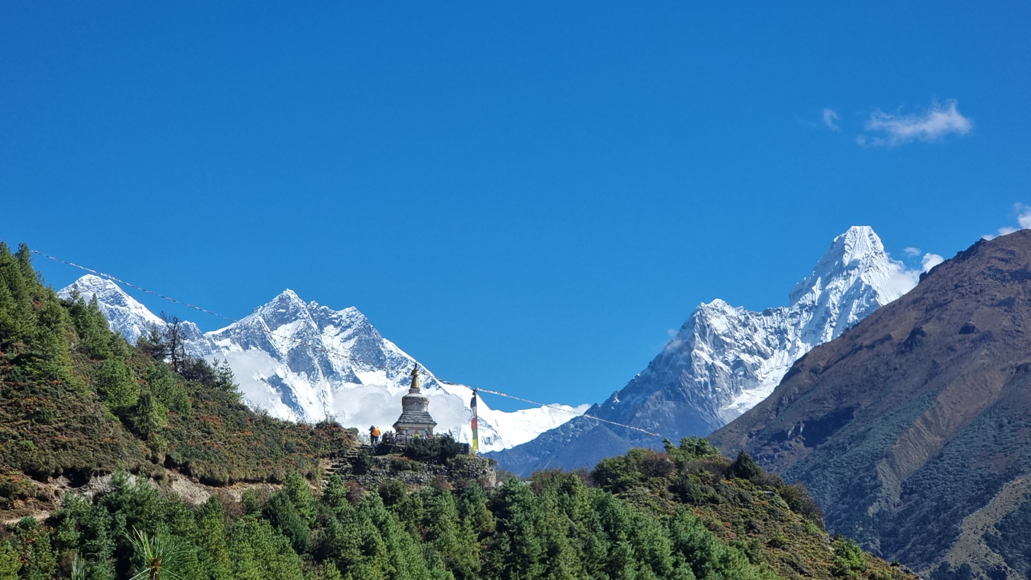 《尼泊爾》EBC聖母峰基地營直升機12日健行